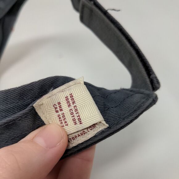 Forty Seven Brand Mens Sun Visor Strapback Cap Embroidered D Logo Orange OS - Picture 12 of 12